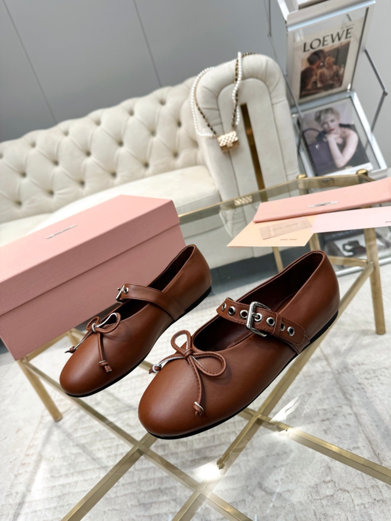 Miu Miu flat shoes